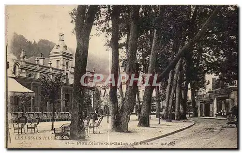 Ansichtskarte AK Les Vosges Illustrees Plombieres les Bains Le Casino