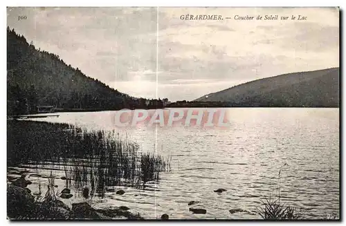 Cartes postales Gerardmer Coucher de Soleil sur le Lac