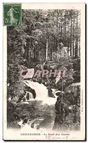 Ansichtskarte AK Gerardmer Le Pont du Saut des Cuves