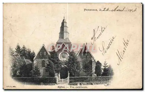 Cartes postales Formerie Eglise Vue exterieure