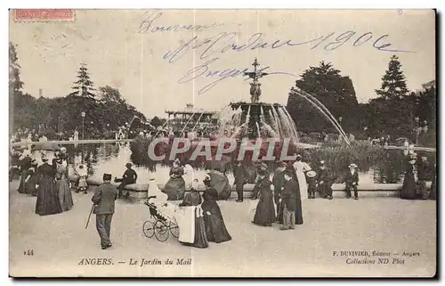 Cartes postales Angers Le Jardin du Mail