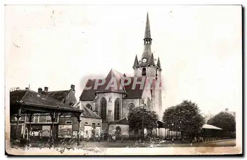 Ansichtskarte AK Patay (Loiret) Place des Halles