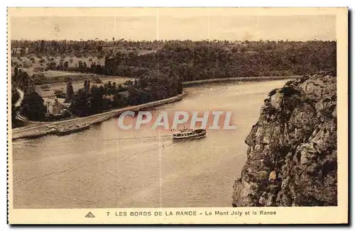 Cartes postales Les Bords De La Mont Joly et la Rance
