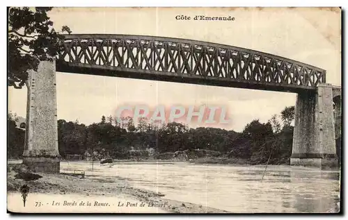 Cartes postales Cote D Emeraude Les Bords da Le Rance Le Pont de Lessart