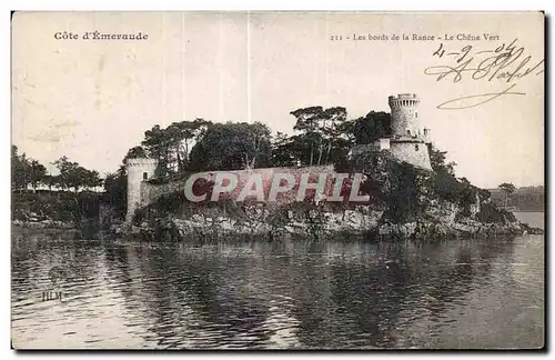 Cartes postales Cote D Emeraude Les Bords da Le Rance Le chene Vert