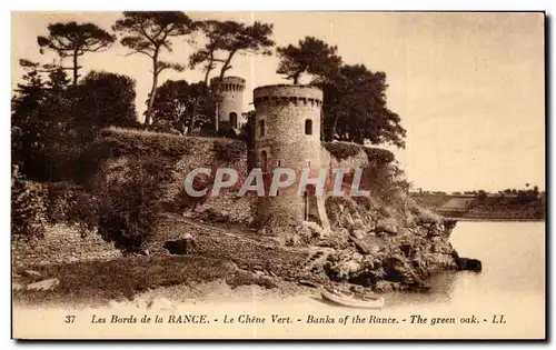 Cartes postales Les Bords da La Rance Le Chene Vert Banks of the Rance The Green oak