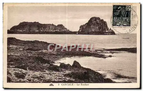 Cartes postales Cancale Le Rocher