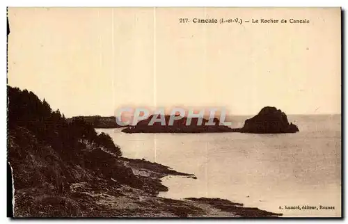 Cartes postales Cancale Le Rocher de Cancale