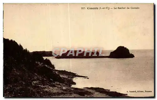 Cartes postales Cancale Le Rocher de Cancale