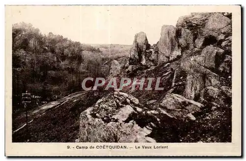 Ansichtskarte AK Camp de Coetquidan le vieux Lorient