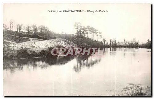 Cartes postales Camp de Coetquidan Etang de Vobulo