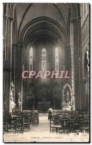 Cartes postales Tartas Interieur de I Eglise