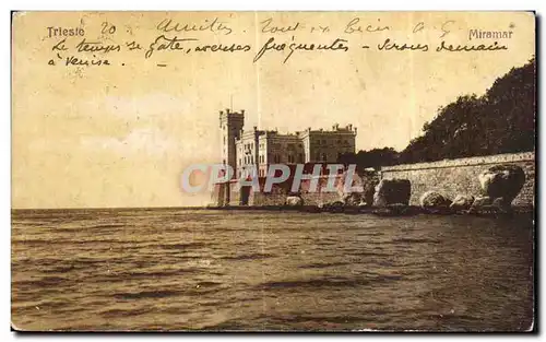 Cartes postales Trieste Miramar