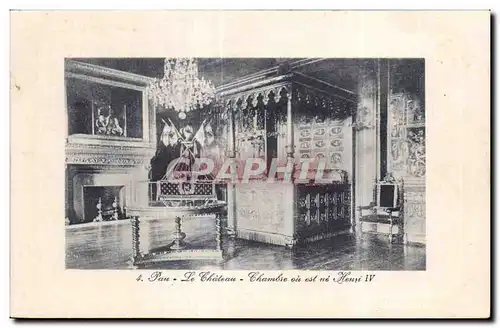 Cartes postales pau Le Chateau Chambie ou est ne Henri IV