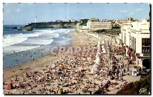 Ansichtskarte AK Blarritz la Plage