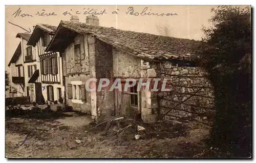 Ansichtskarte AK Pays Basque maison Basque Bordagains