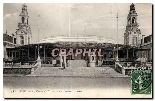 Cartes postales Pau Le Palais d Hiver La Facade