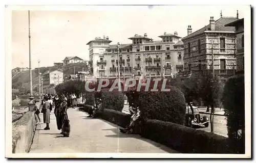 Cartes postales St Jean De Luz La Digue Promenade