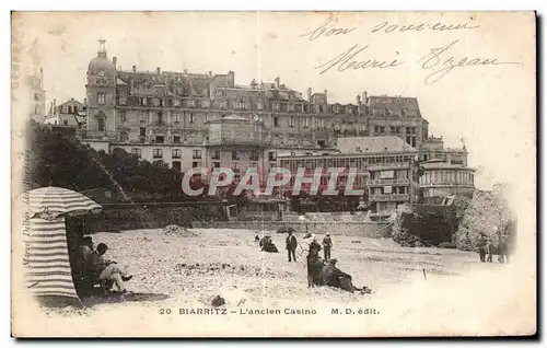 Cartes postales Biarritz L anclen Casino