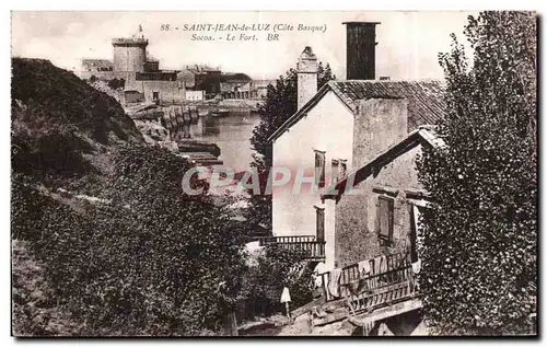 Ansichtskarte AK Saint Jean de Luz (Cote Basque) Socoa Le Fort