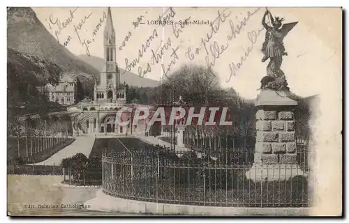 Cartes postales Lourdes Saint Michel