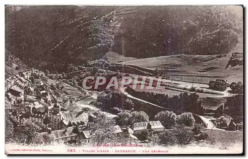 Cartes postales Vallee d Aure Sarrance Vue Generale