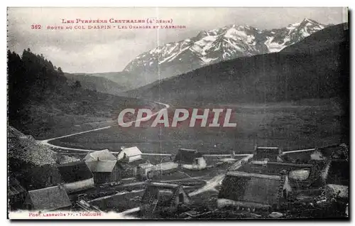 Cartes postales Route du Col D Aspin Les Granges et L Arrizon