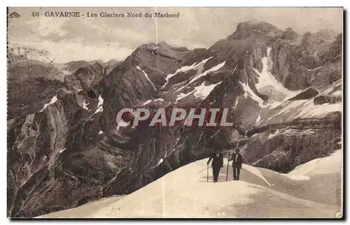 Cartes postales Gavarnie Les Glaciers Nord du Marbore