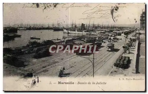 Cartes postales Marseille Bassin de la Jolielle