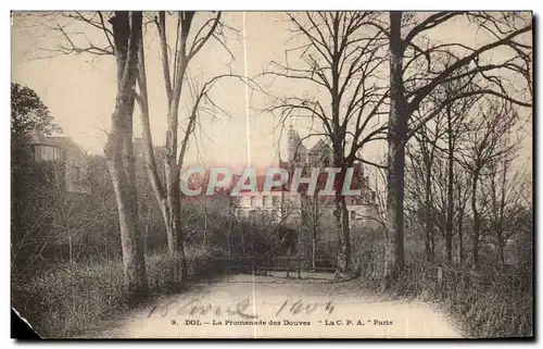 Cartes postales Dol La Promenade des Douves