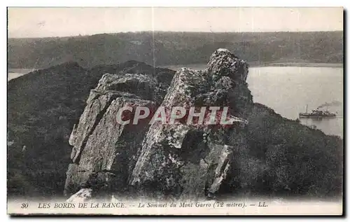 Ansichtskarte AK Les Bords de la Rance Le Sommet du Mont Garro