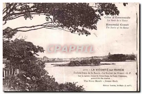 Cartes postales Cote d Emeraude Les Bords de la Rance La Vicomte