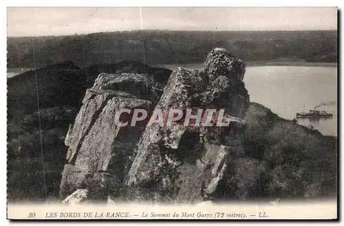 Ansichtskarte AK Les Bords De La Rance Le Sommet du Mont Garro