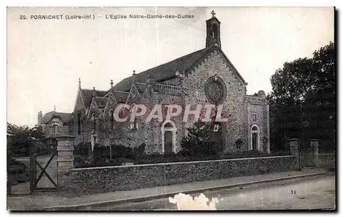 Cartes postales Pornichet L Egllse Notre Dame des Dunes