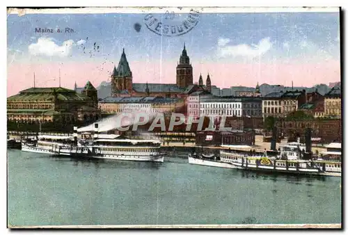 Cartes postales Mainz a Rh