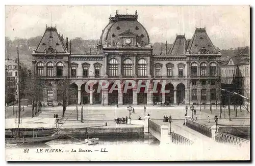 Cartes postales Le Havre La Bourse