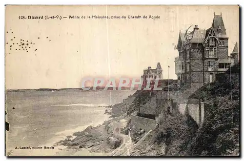 Cartes postales Dinard Pointe de la Malouine prise du Chemin de Ronde