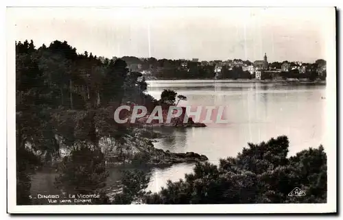 Ansichtskarte AK Dinard La Vicomte Vue vers Dinard