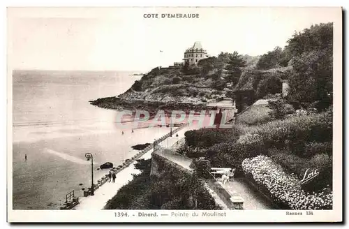 Cartes postales Dinard Pointe du Moulinet