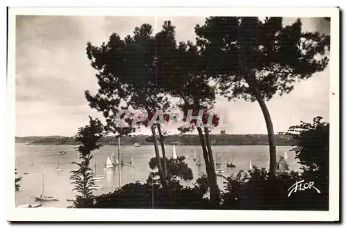 Cartes postales Dinard La Baie du Prieure vue a travers les pins