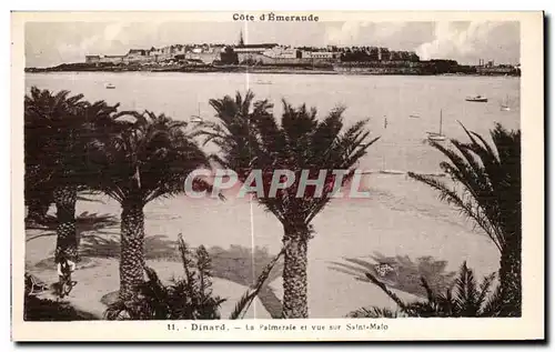 Ansichtskarte AK Dinard La Palmeraie et Vur sur Saint Malo