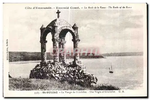 Cartes postales St Suliac La Vierge de Grinfollet The Virgin of Grinfollet