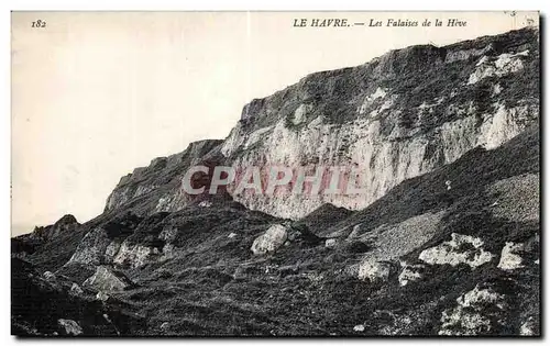 Cartes postales Le Havre Les Falaises de la Heve