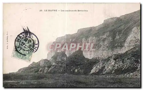 Cartes postales Le Havre Les rochers de Bavarlets