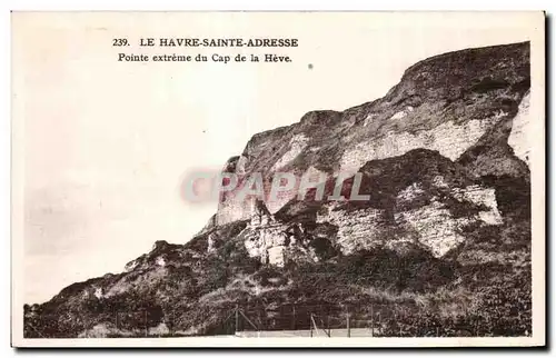 Cartes postales Le Havre Saint Adresse Pointe extreme du Cap de la Heve