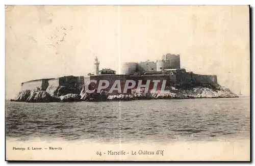 Cartes postales Marseille Le Chateau d if