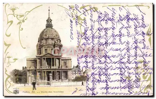 Cartes postales Paris Le Dame des Invalides