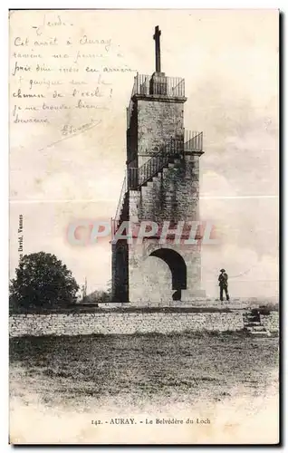 Cartes postales Auray Le Belvedere du Loch