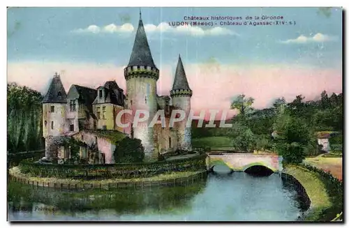 Cartes postales Ludon Chateau d agassac