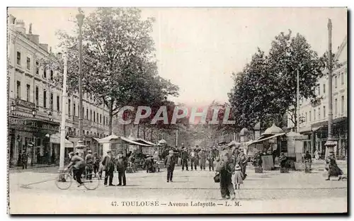 Cartes postales Toulouse Avenue Lafayette